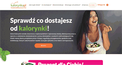 Desktop Screenshot of kalorynka.pl
