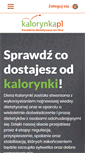 Mobile Screenshot of kalorynka.pl